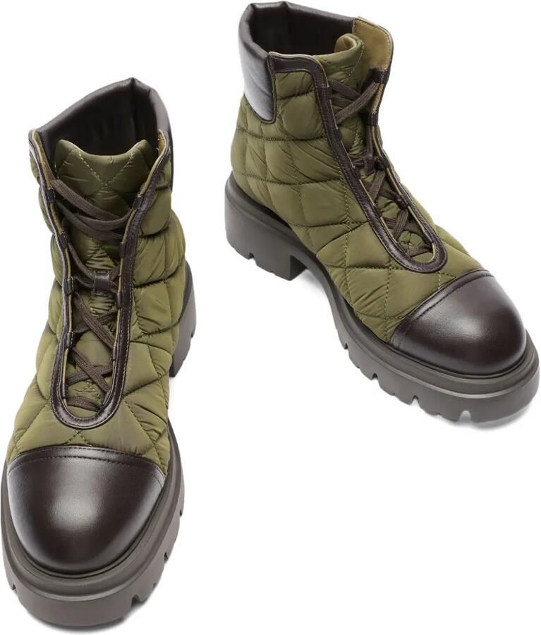 Stuart Weitzman Hudson gewatteerde combat boots Groen - Foto 2