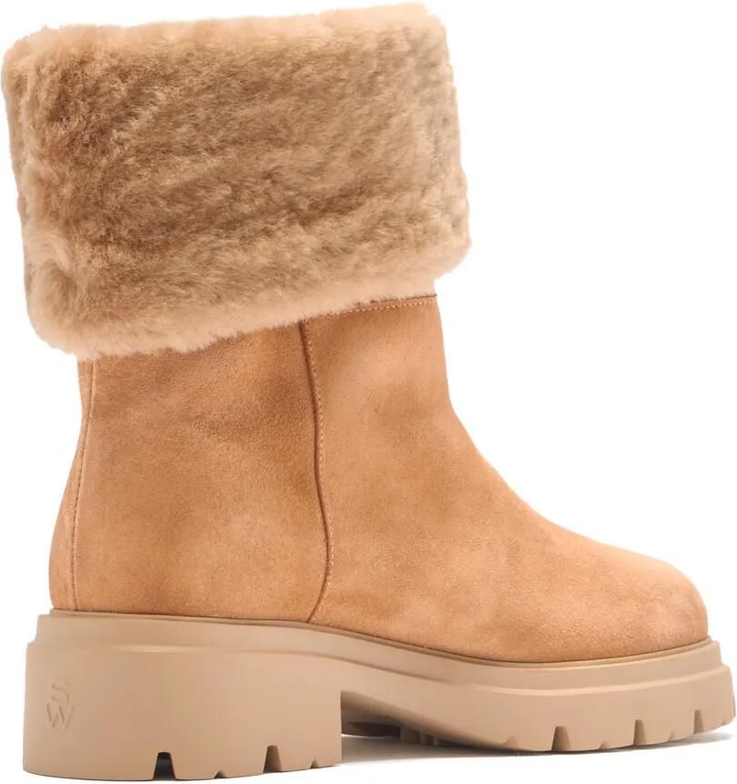 Stuart Weitzman Hudson laarzen met afwerking van bont Beige - Foto 2