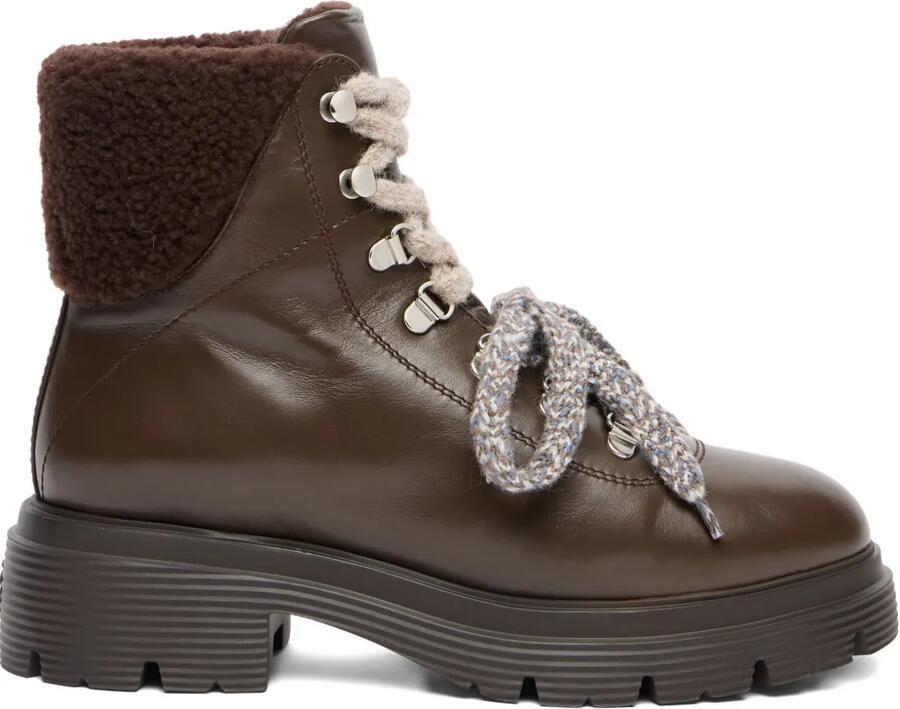 Stuart Weitzman Hudson Lite lammy veterlaarzen Bruin
