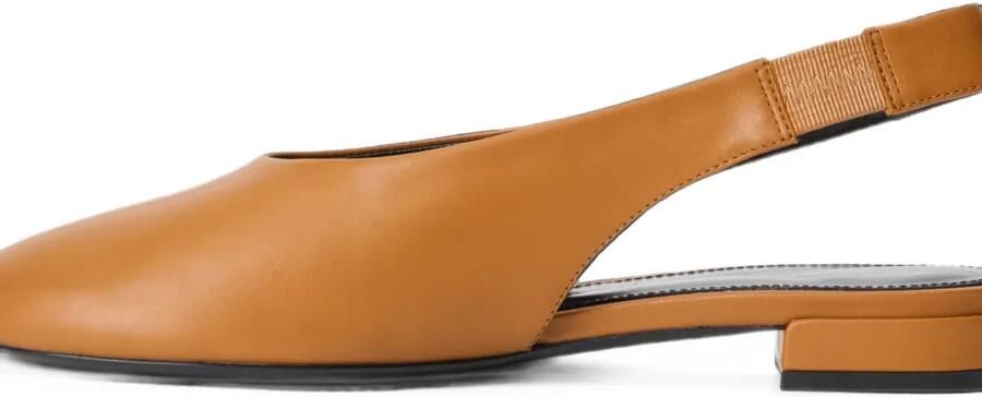 Stuart Weitzman Lenny slingback ballerina's Bruin - Foto 3
