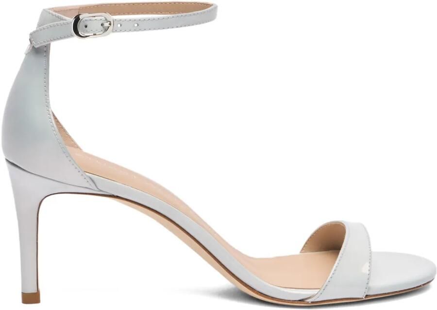 Stuart Weitzman Leren sandalen Wit