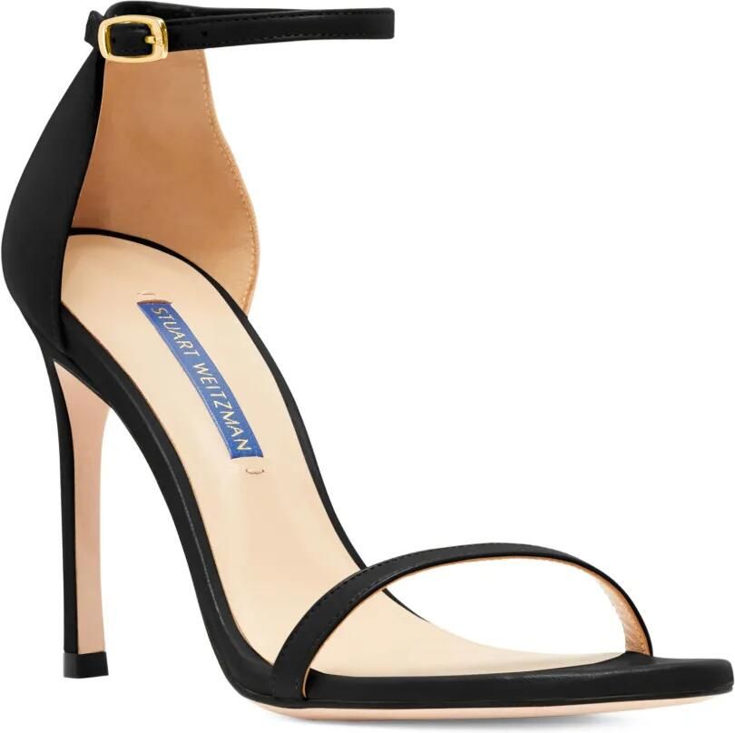Stuart Weitzman Leren sandalen Zwart - Foto 3