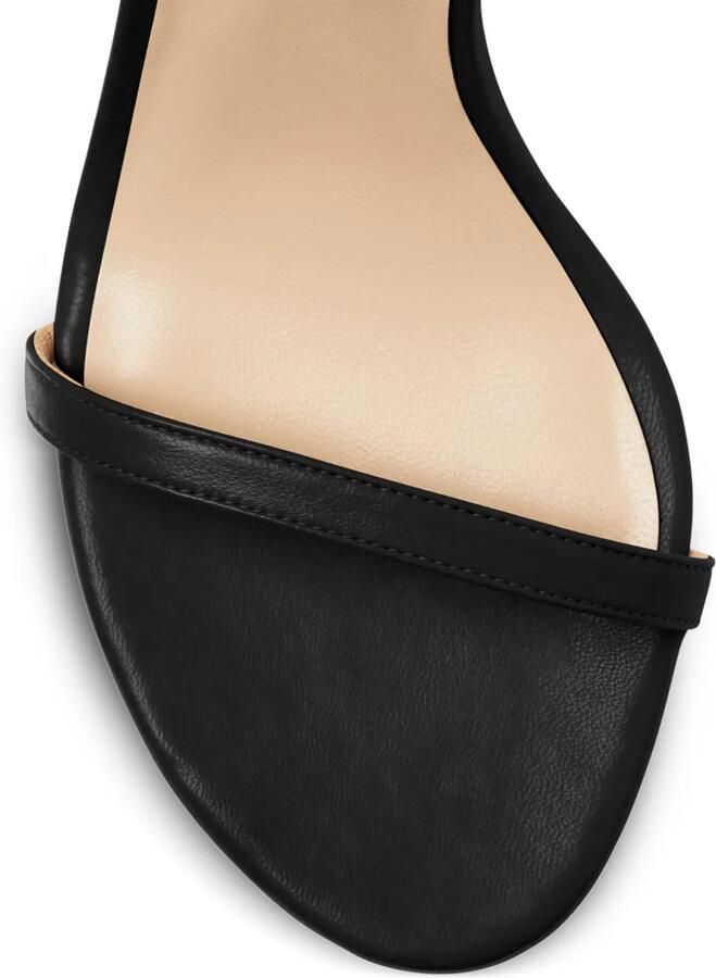 Stuart Weitzman Leren sandalen Zwart - Foto 4