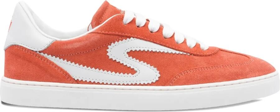 Stuart Weitzman Leren sneakers Oranje