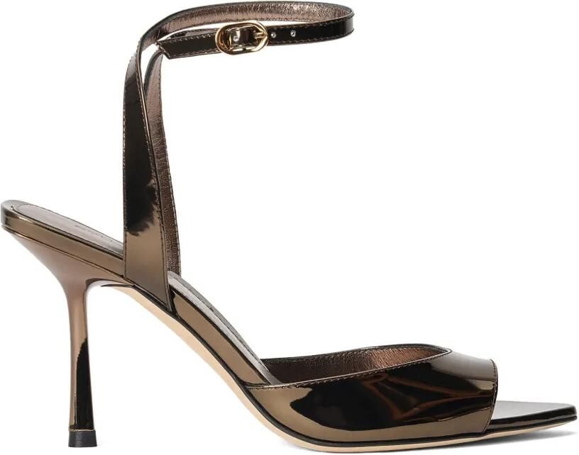 Stuart Weitzman Lexington sandalen met bandjes Bruin