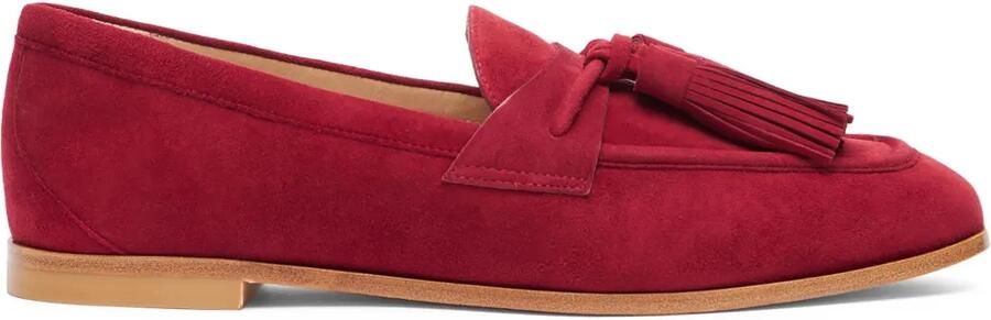 Stuart Weitzman Lindi loafers Rood