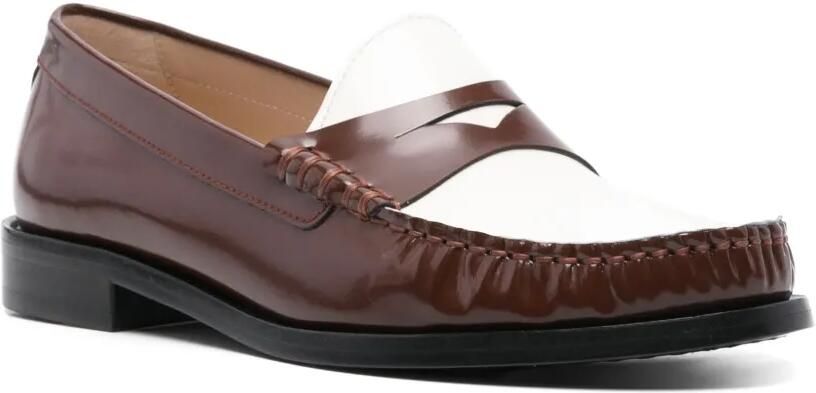Stuart Weitzman Lottie loafers Bruin - Foto 2