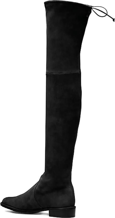 Stuart Weitzman Lowland laarzen met gestrikte rug Zwart - Foto 2