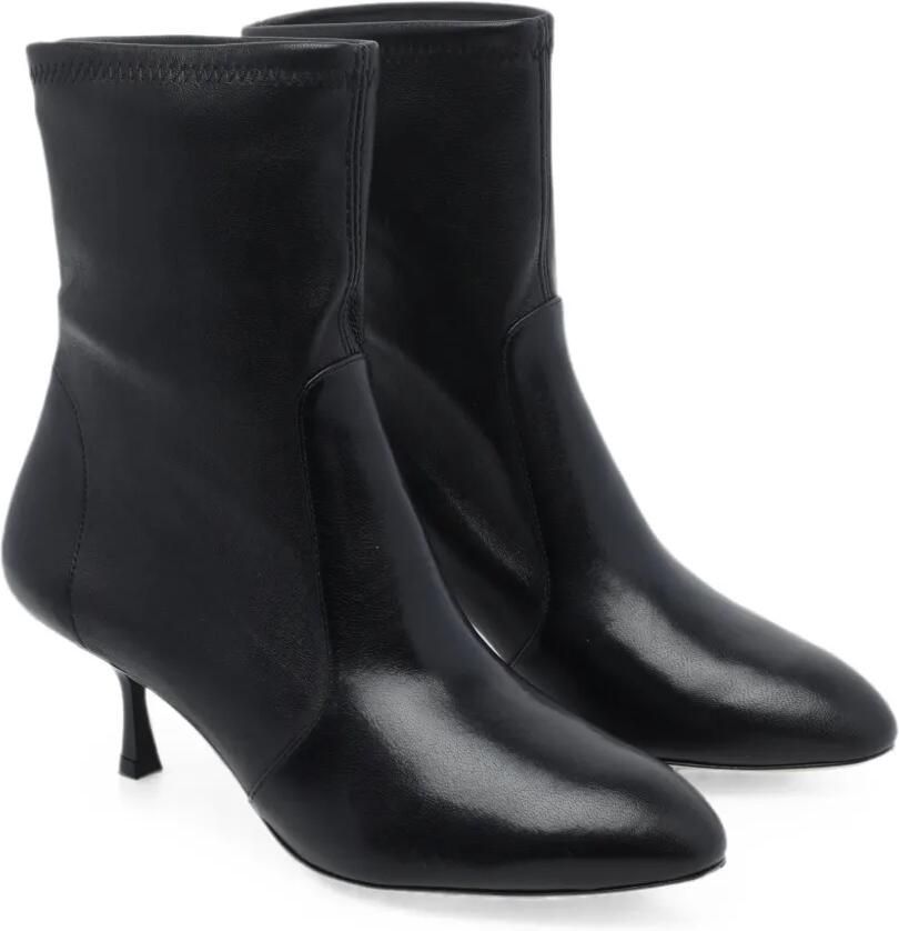 Stuart Weitzman Madison leren enkellaarzen Zwart - Foto 2