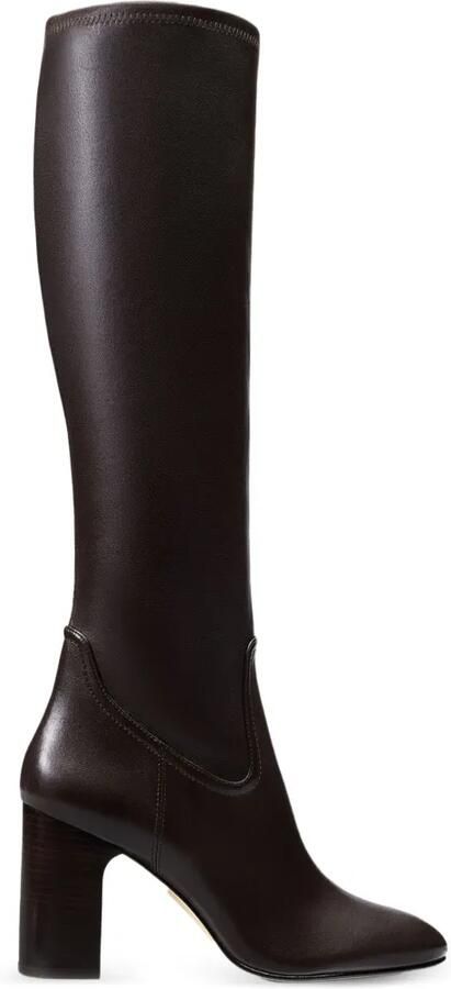 Stuart Weitzman Mulberry Stretch knielaarzen Bruin