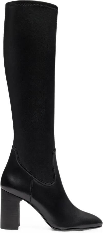 Stuart Weitzman Mulberry Stretch knielaarzen Zwart