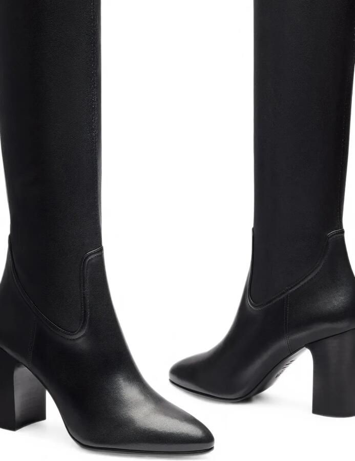 Stuart Weitzman Mulberry Stretch knielaarzen Zwart - Foto 2