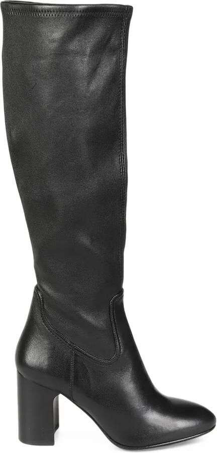 Stuart Weitzman Knielaarzen van nappaleer Zwart