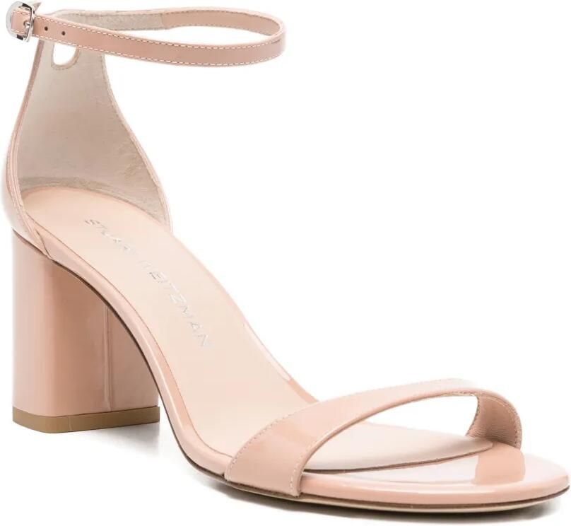 Stuart Weitzman Nudist June sandalen met blokhak Roze - Foto 2