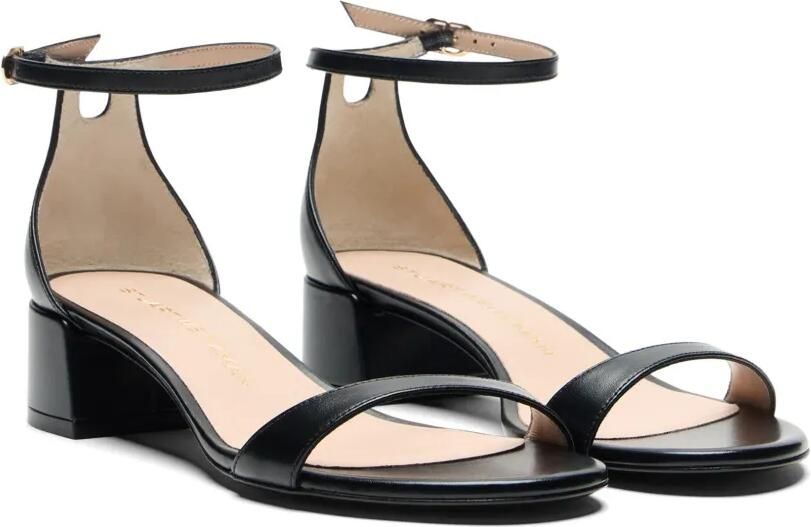 Stuart Weitzman Nudist sandalen met enkelbandje Zwart
