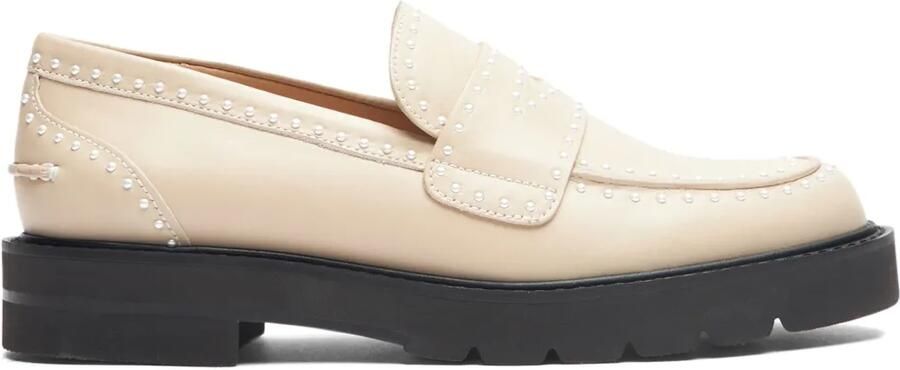 Stuart Weitzman Parker Lift loafers Beige