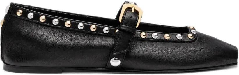 Stuart Weitzman Perry ballerina's met studs Zwart