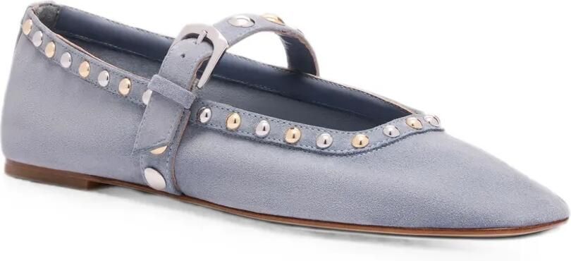 Stuart Weitzman Perry ballerina's met verfraaid met studs Blauw - Foto 4