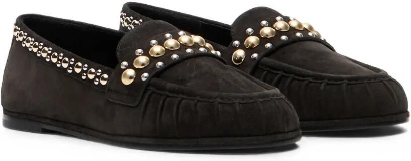 Stuart Weitzman Perry loafers verfraaid met studs Grijs - Foto 3