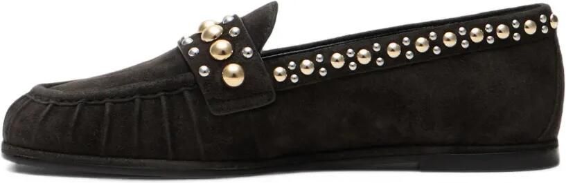 Stuart Weitzman Perry loafers verfraaid met studs Grijs - Foto 4