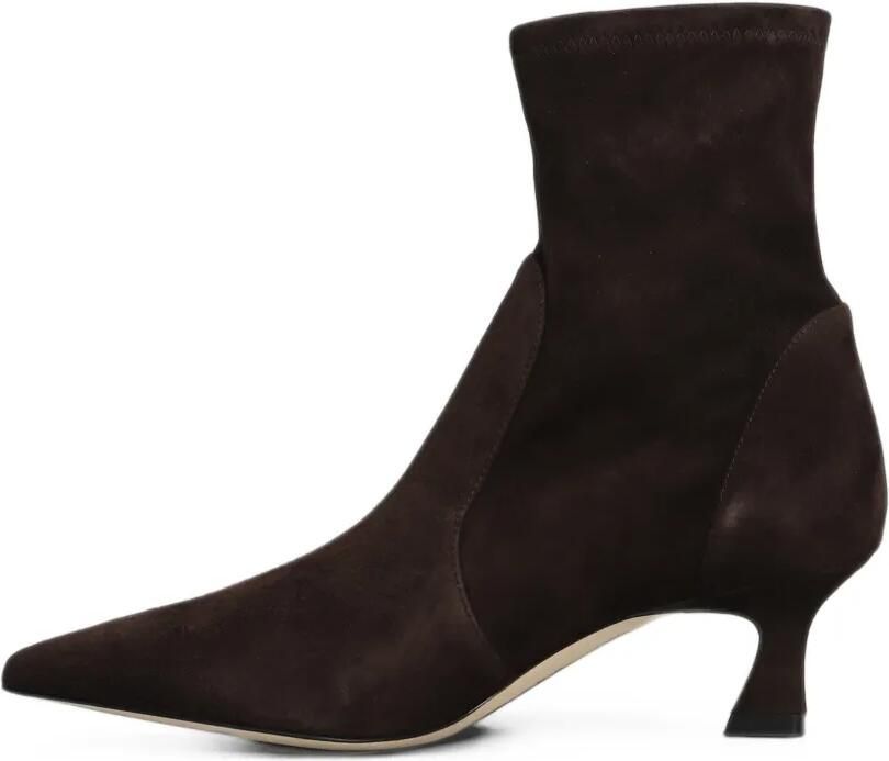 Stuart Weitzman pointed-toe ankle boots Bruin - Foto 5