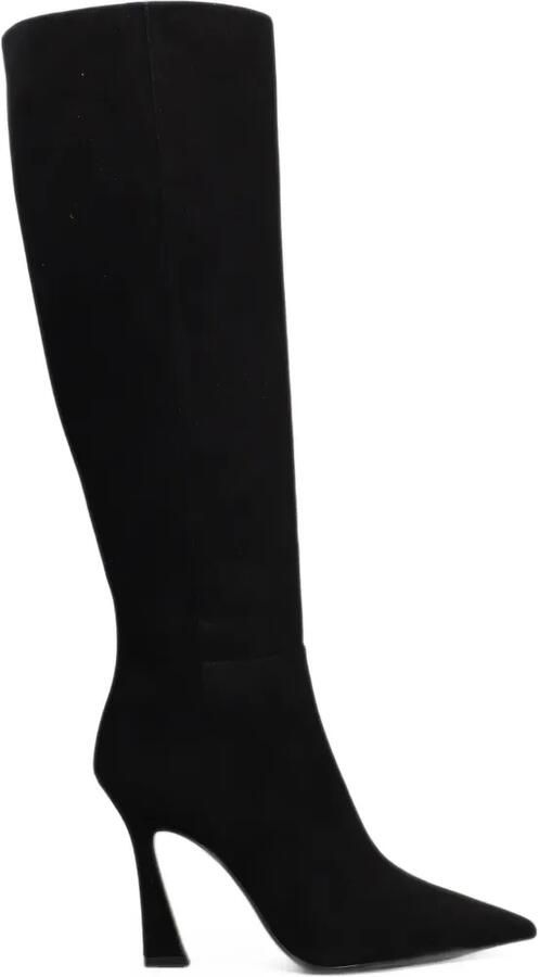 Stuart Weitzman pointed-toe knee-high boots Zwart