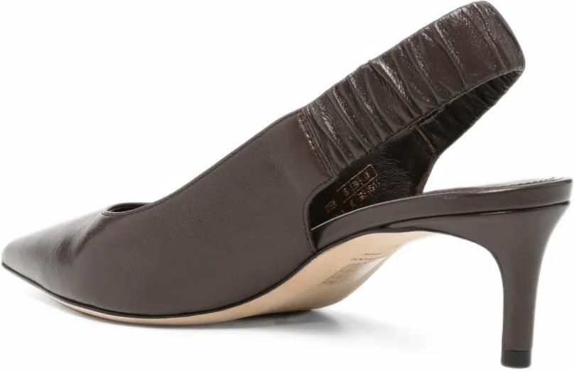 Stuart Weitzman pointed-toe slingback pumps Bruin - Foto 3