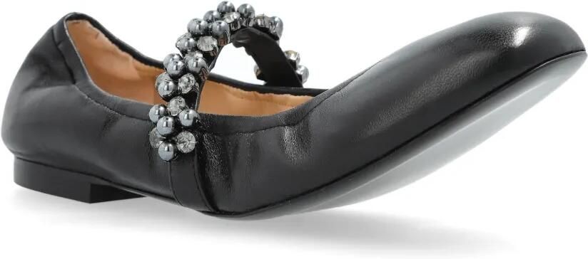 Stuart Weitzman Poppy ballerina's Zwart - Foto 5