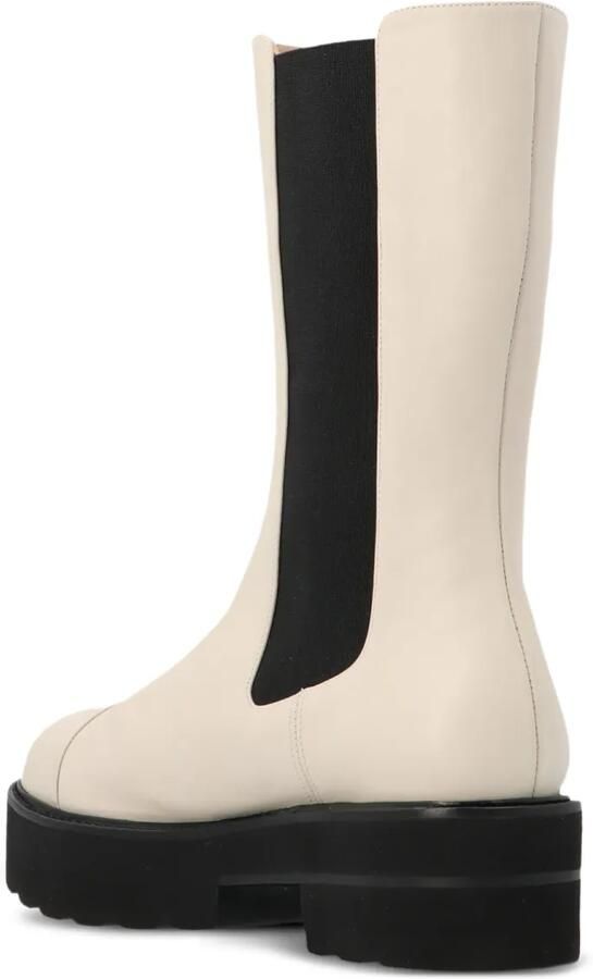 Stuart Weitzman Presley Chelsea enkellaarzen Beige - Foto 2