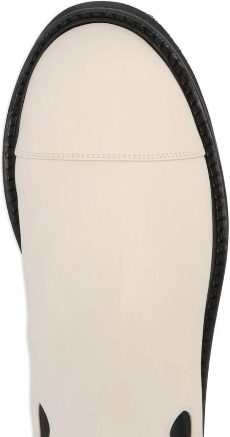 Stuart Weitzman Presley Chelsea enkellaarzen Beige - Foto 3