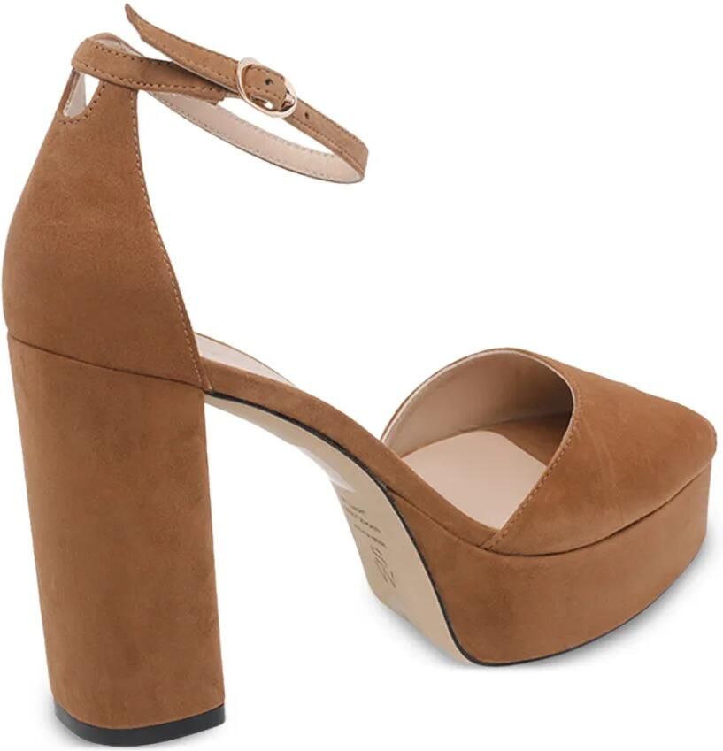 Stuart Weitzman Pumps met plateauzool en enkelbandje Bruin - Foto 2