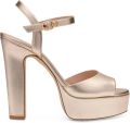 Stuart Weitzman Reade sandalen met plateau Beige - Beige