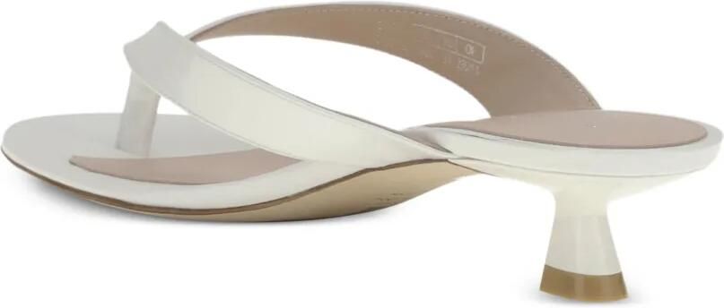 Stuart Weitzman Rio sandalen met ronde neus Wit - Foto 3
