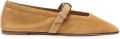 Stuart Weitzman Sai ballerina's met gespdetail Bruin - Bruin