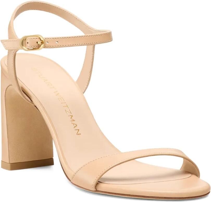 Stuart Weitzman Sandalen met blokhak Beige - Foto 3