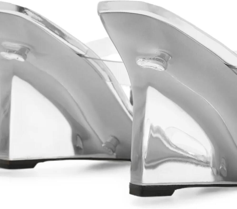 Stuart Weitzman Sandalen met doorzichtig bandje Wit - Foto 2