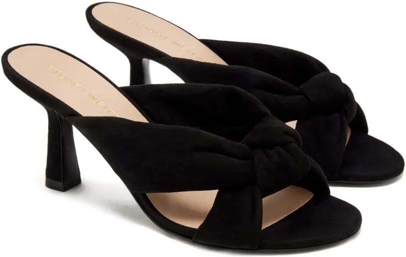 Stuart Weitzman Sandalen met geknoopte bovenkant en hak Zwart - Foto 3