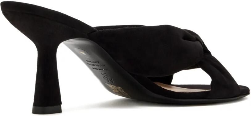 Stuart Weitzman Sandalen met geknoopte bovenkant en hak Zwart - Foto 4