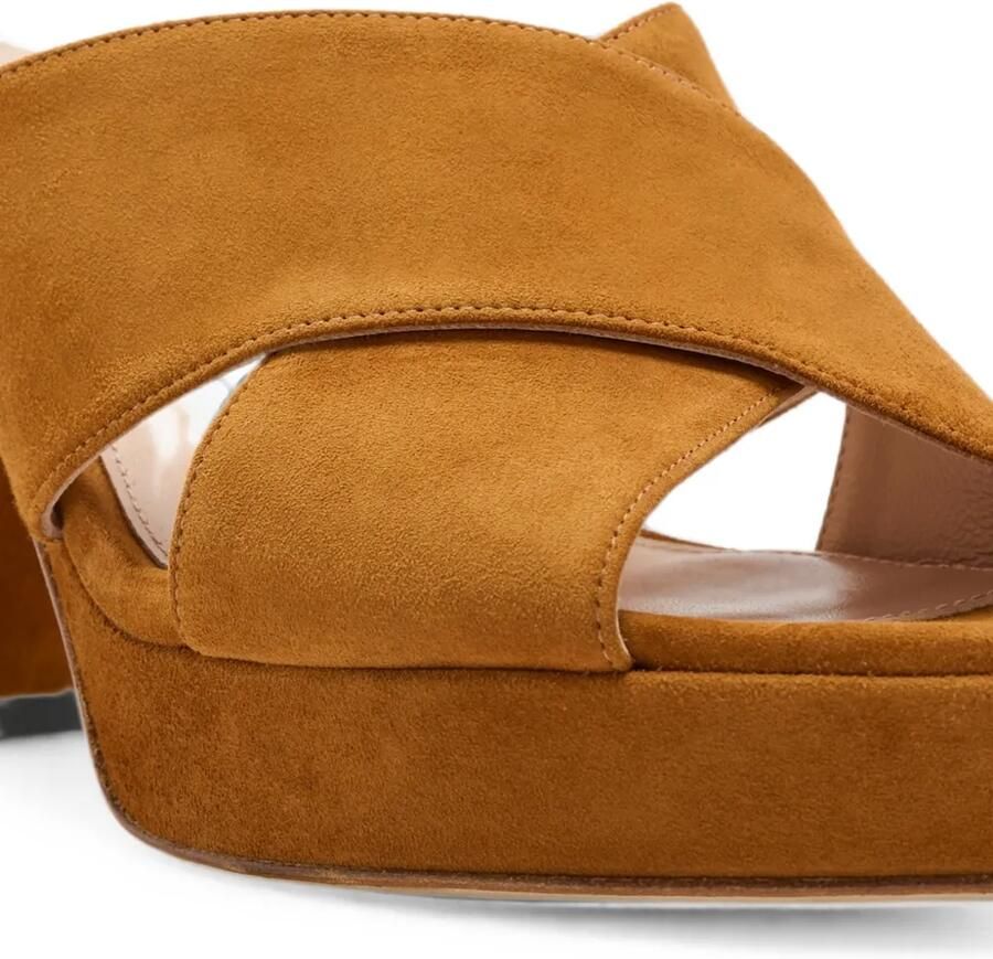 Stuart Weitzman Sandalen met gekruiste bandjes Bruin - Foto 2