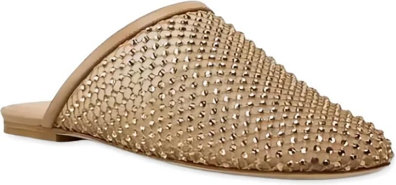 Stuart Weitzman Sandalen verfraaid met kristallen Beige