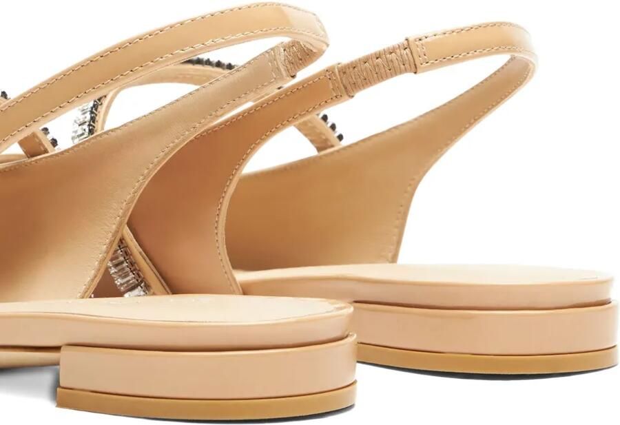 Stuart Weitzman Slingback ballerina's verfraaid met kristallen U2A - Foto 4