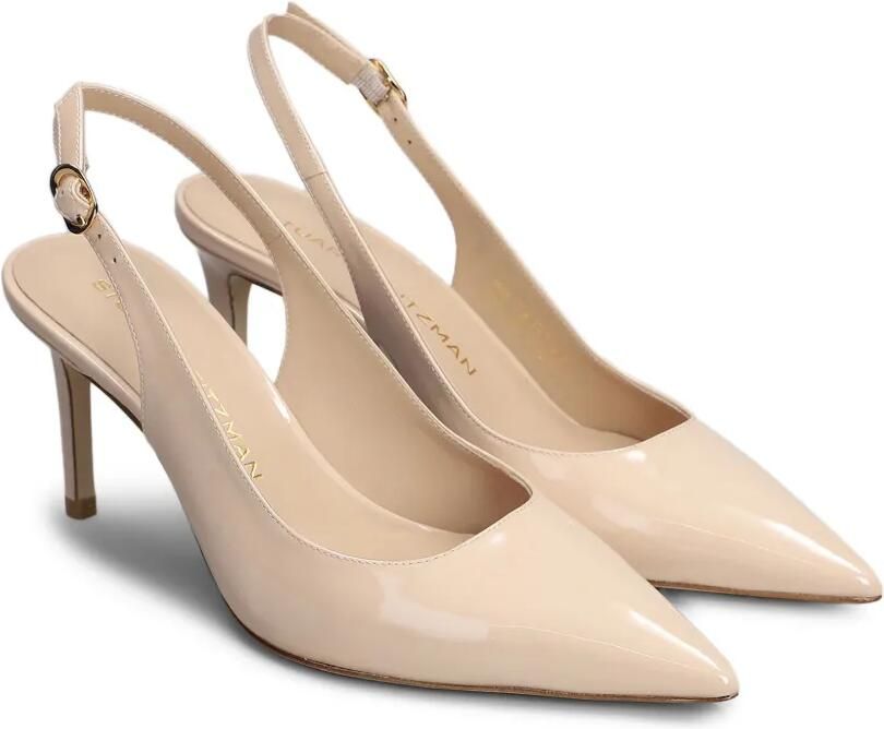Stuart Weitzman Slingback pumps met puntige neus Beige - Foto 3