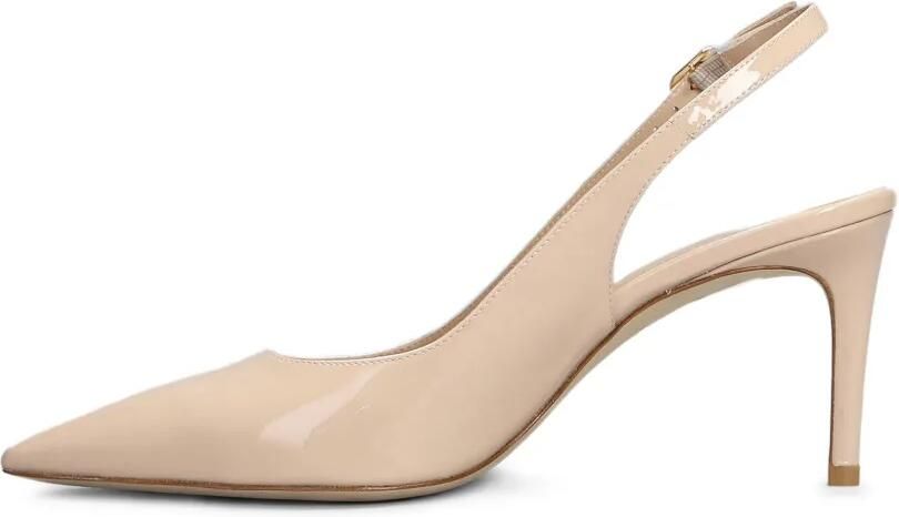 Stuart Weitzman Slingback pumps met puntige neus Beige - Foto 5