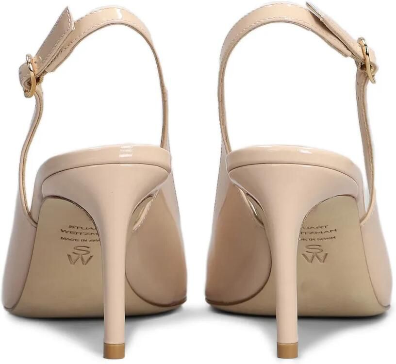 Stuart Weitzman Slingback pumps met puntige neus Beige - Foto 2