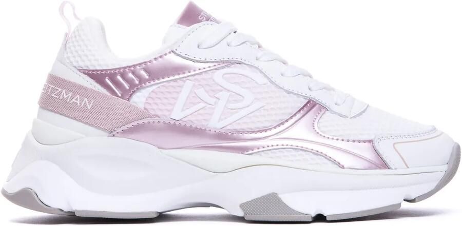 Stuart Weitzman Sneakers met vlakken Wit