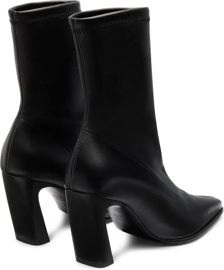Stuart Weitzman Stassi enkellaarzen van stretchleer Zwart - Foto 2