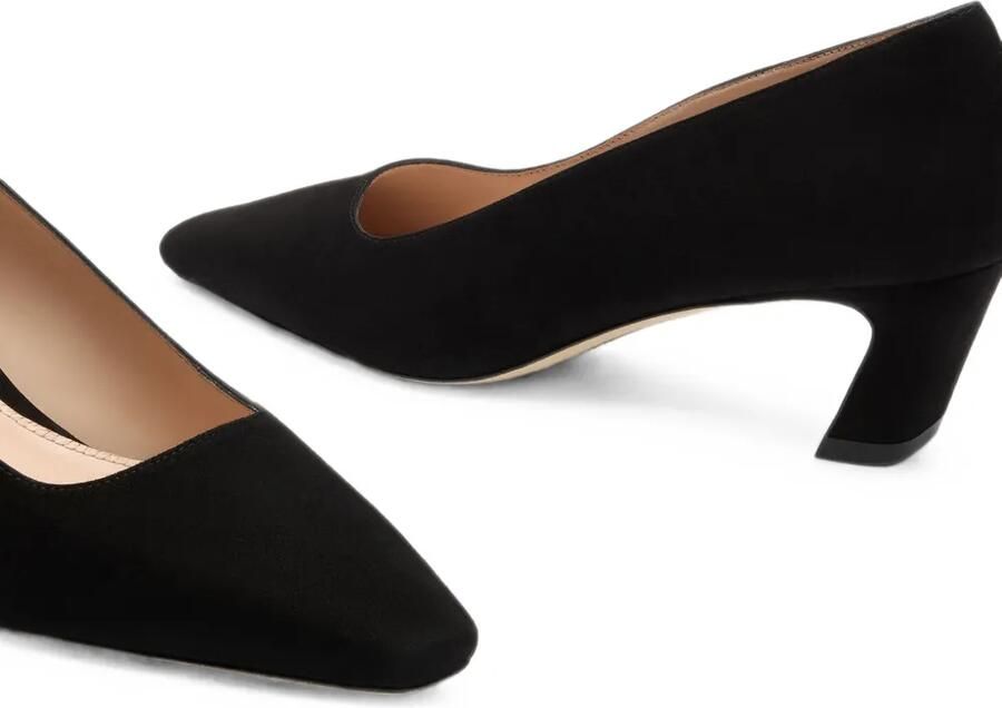 Stuart Weitzman Stassi pumps met puntige neus Zwart - Foto 2