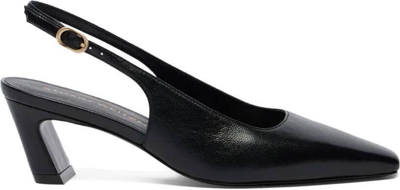 Stuart Weitzman Stassi slingback pumps Zwart