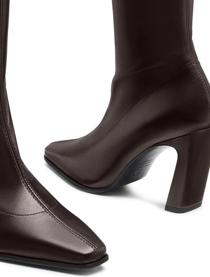 Stuart Weitzman Stassi stretch ankle boots Bruin - Foto 3