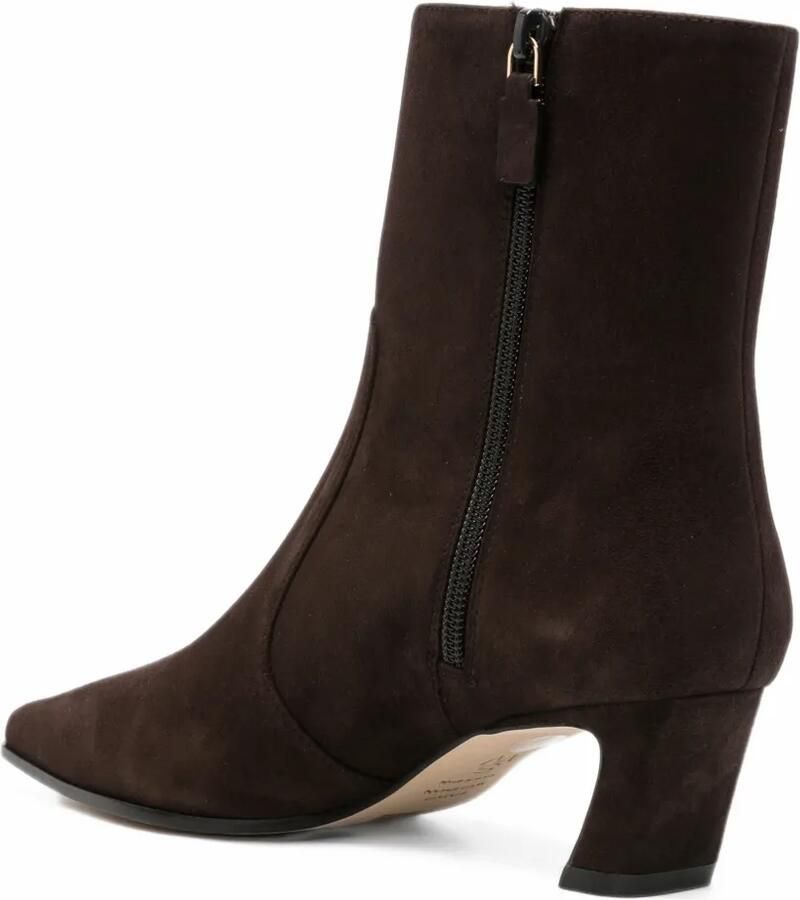 Stuart Weitzman Stassi suède enkellaarzen Bruin - Foto 2